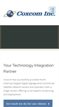 Mobile Screenshot of coxcominc.ca