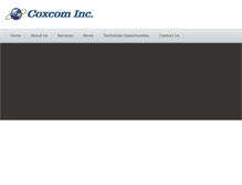 Tablet Screenshot of coxcominc.ca